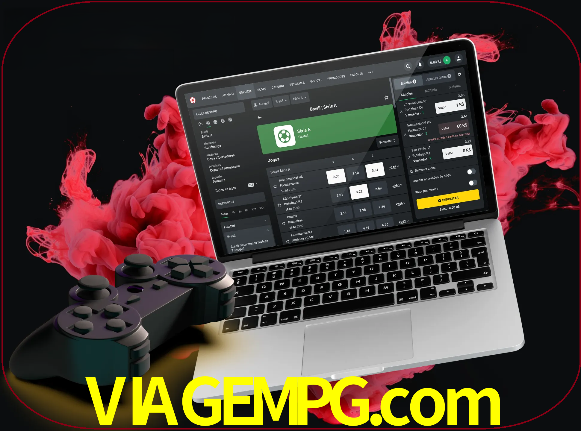 Visite a secção especial de jogos de vídeo em viagempg para descobrir em que jogos pode apostar e ganhar muito dinheiro.